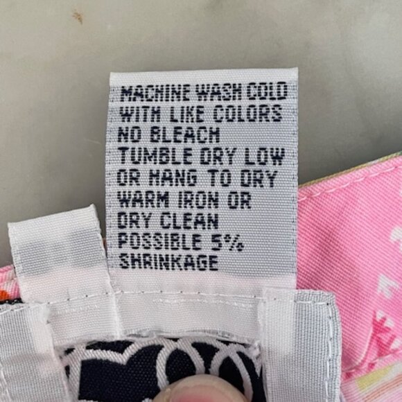 LILLY PULITZER Patchwork Print White Label Pants 8 - Picture 10 of 16